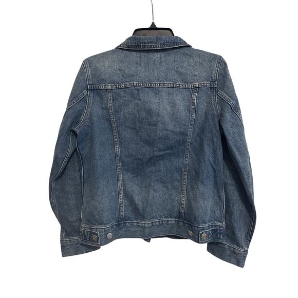 Madewell Button-Front Denim Jacket in Charleston Wash size Medium - Picture 6 of 9
